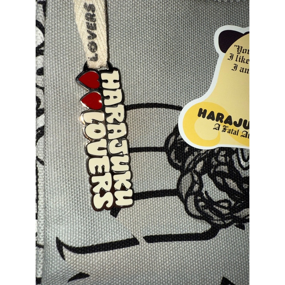 NWT VINTAGE Y2K Harajuku Lovers Gwen Stefani Baby  Canvas Shoulder Bag Purse - Picture 6 of 7